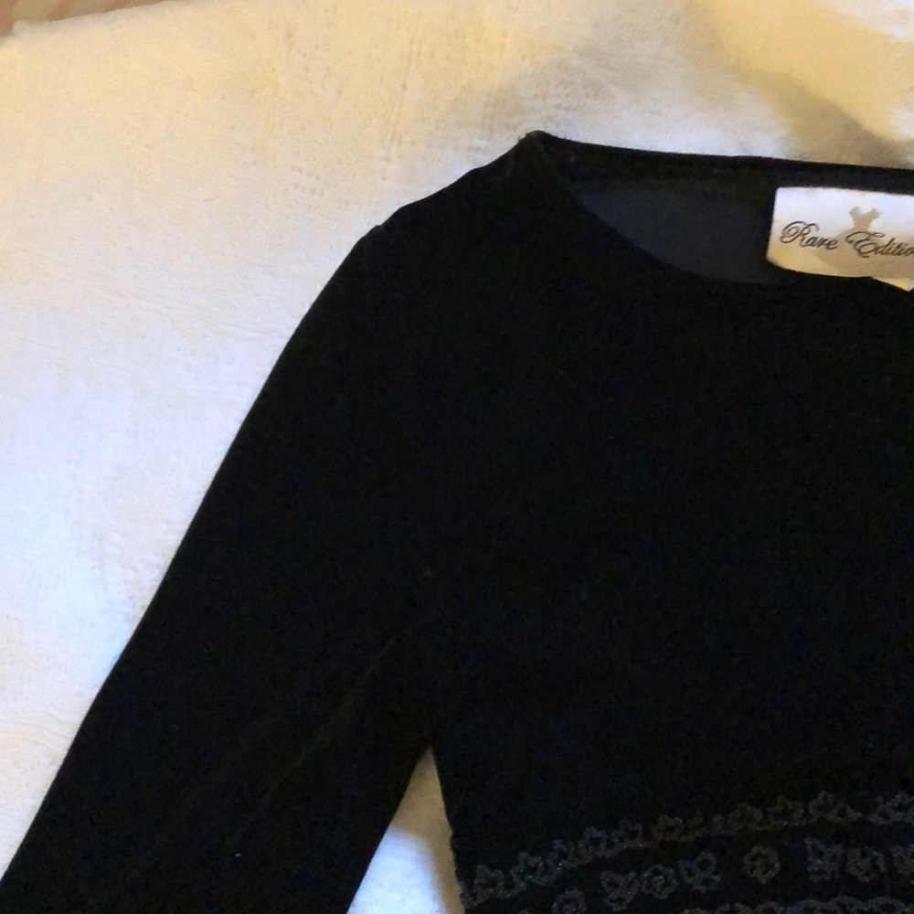 Girls black dress